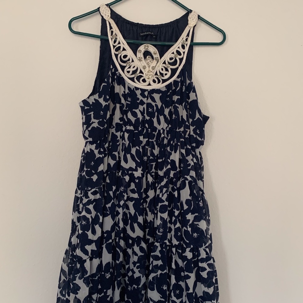 Blue dress